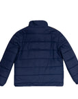 Fendi Boys Reversible FF Logo Padded Jacket Blue Brown