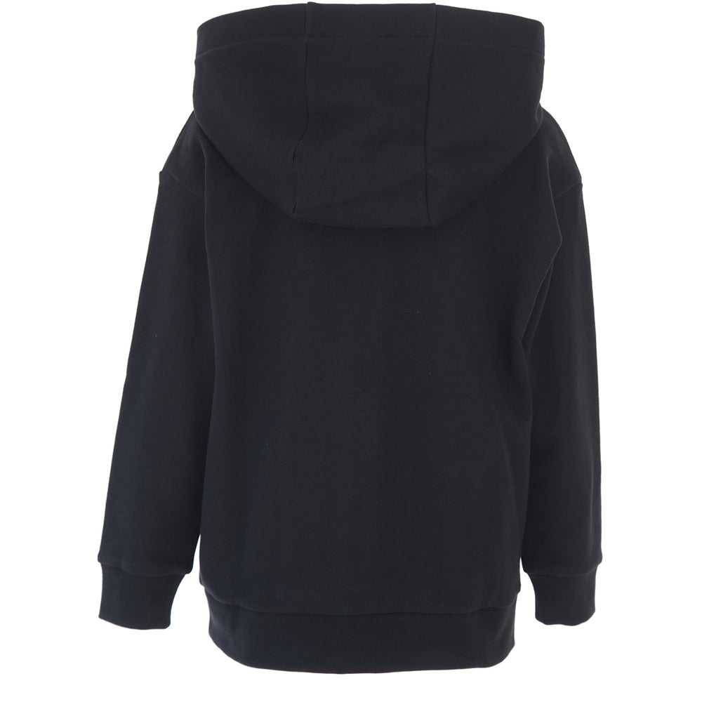 Fendi Boys Fendiness Logo Zip Hoodie Black