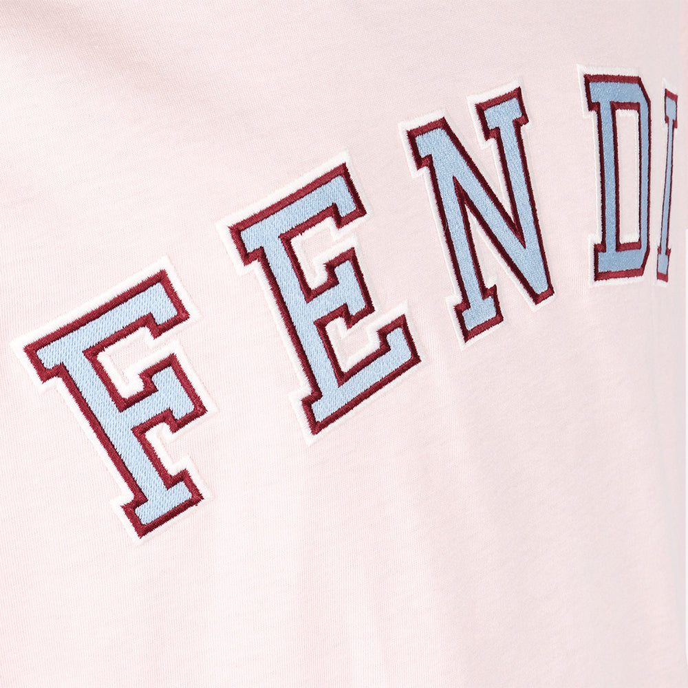 Fendi Girls Logo T-shirt Pink