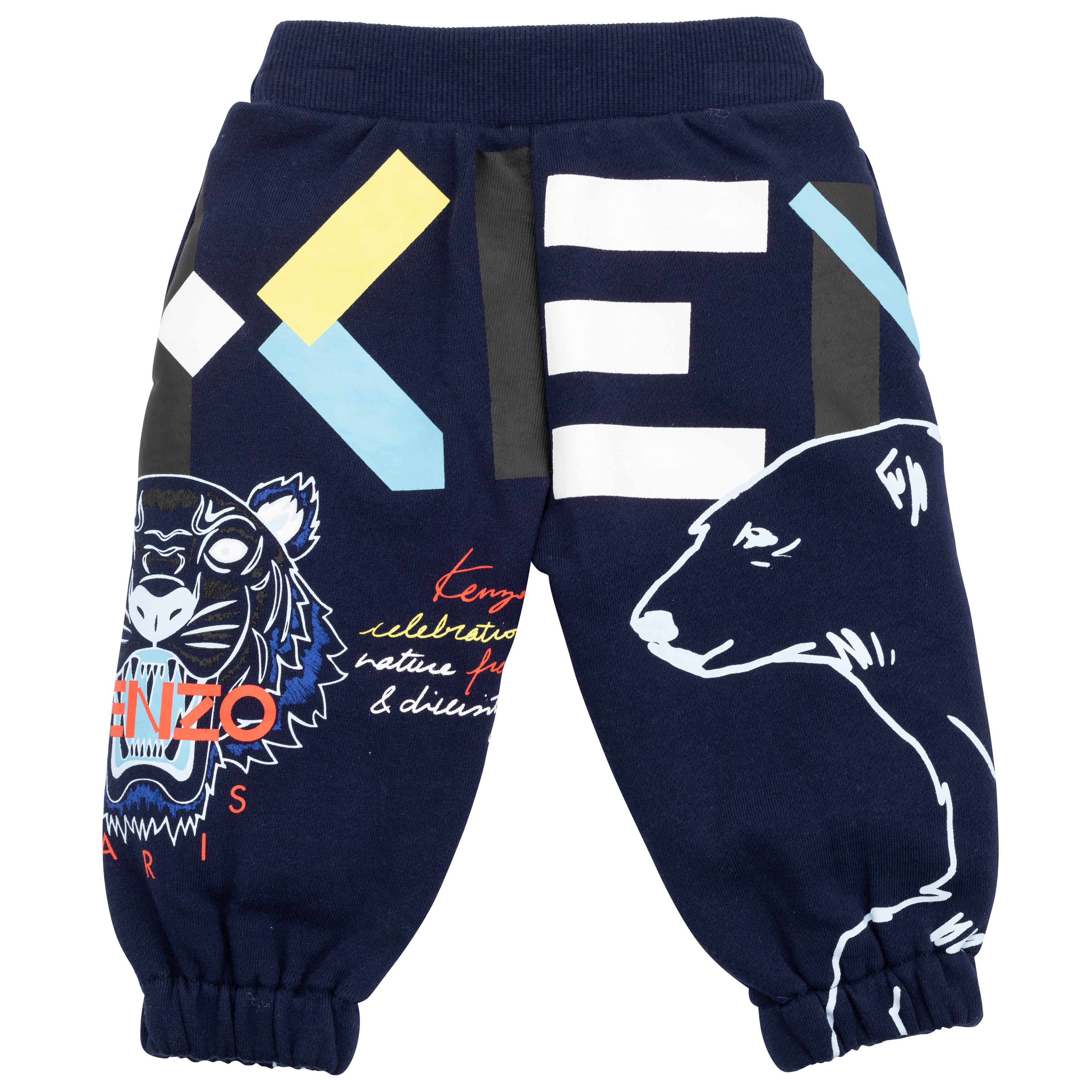 Kenzo Baby Boys Iconic Logo Track Pants Navy