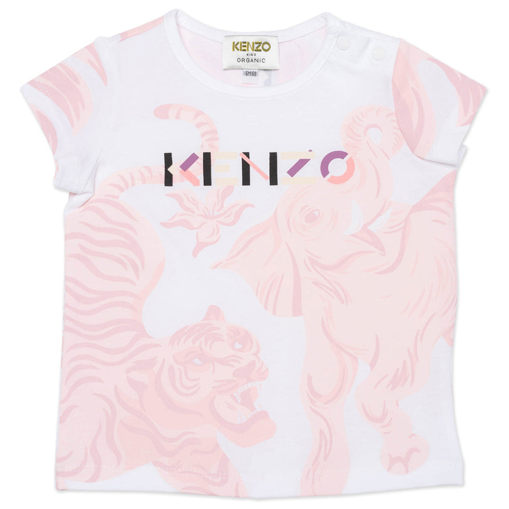 Kenzo Baby Girls T-shirt White