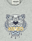 Kenzo Baby Boys T-shirt Boys Logo Grey