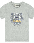 Kenzo Baby Boys T-shirt Boys Logo Grey