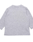 Kenzo Baby Boys Long Sleeve Tiger  T-Shirt Grey
