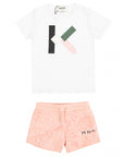 Kenzo Baby Girls T-shirt & Shorts Set White