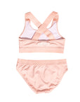 Kenzo Girls Two Piece Swimsuit Pink