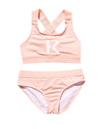 Kenzo Girls Two Piece Swimsuit Pink