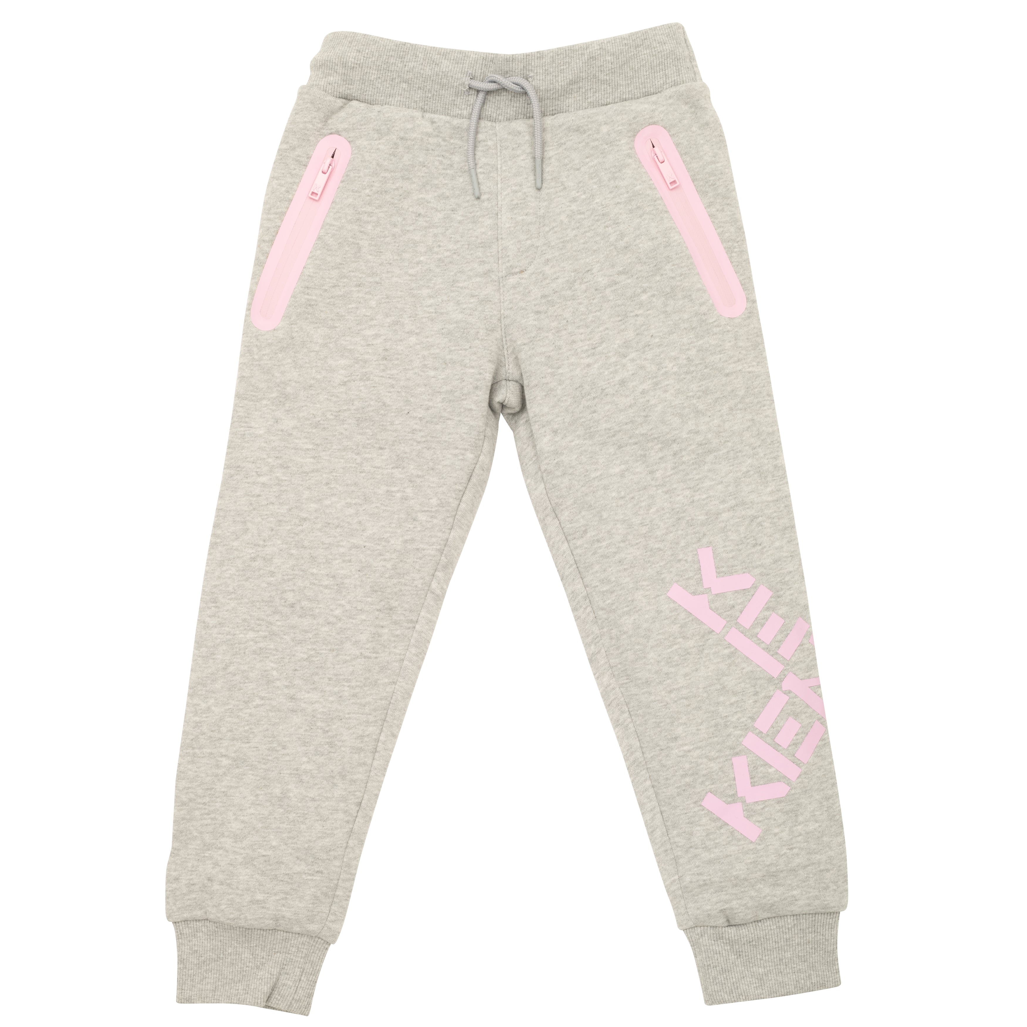 Kenzo Girls Side Logo Track Pants Grey