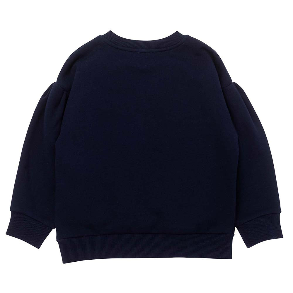 Kenzo Girls Tiger Logo Sweater Navy