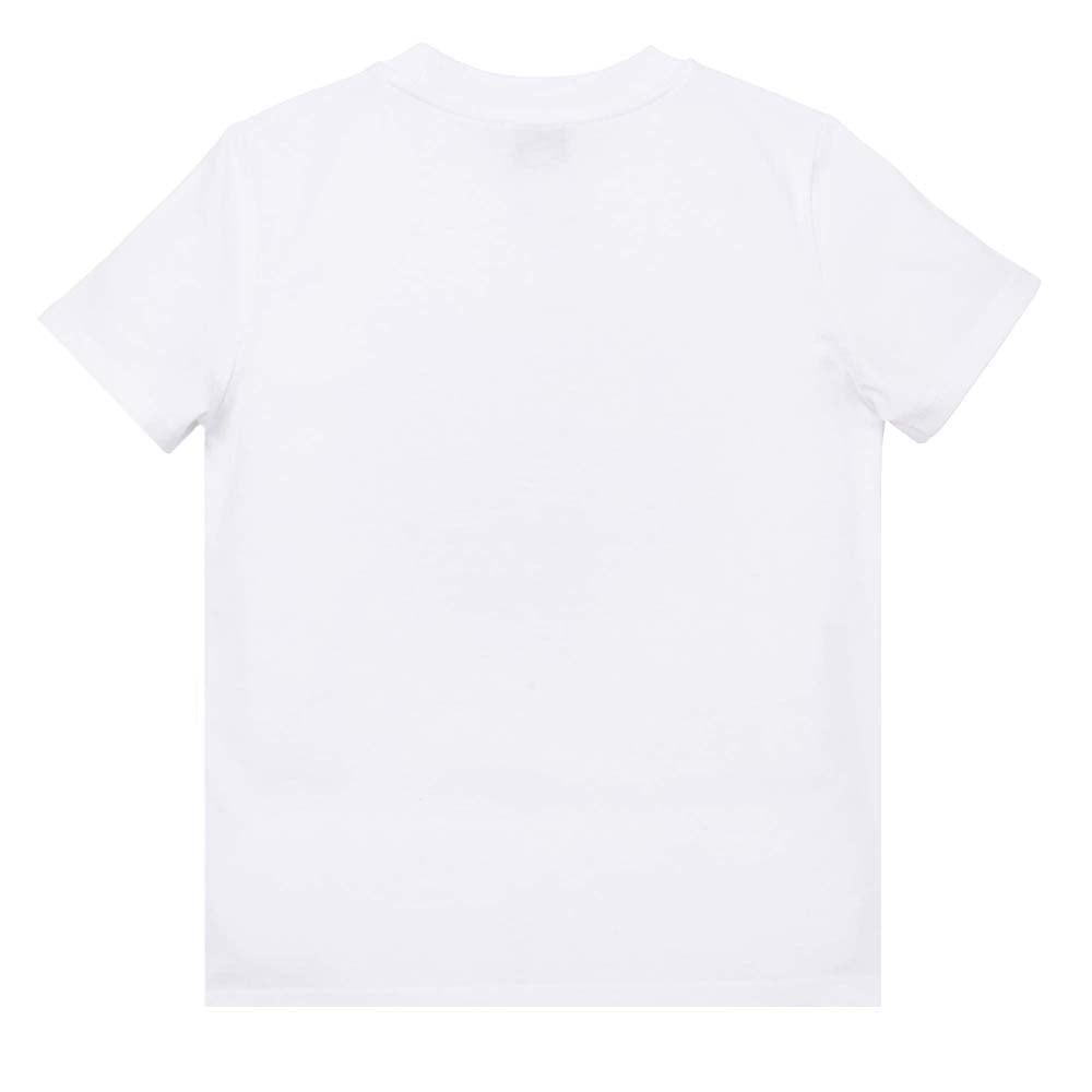 Kenzo Boys Tiger Logo T-Shirt White