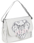 Kenzo Baby Elephant Logo Changing Bag Grey
