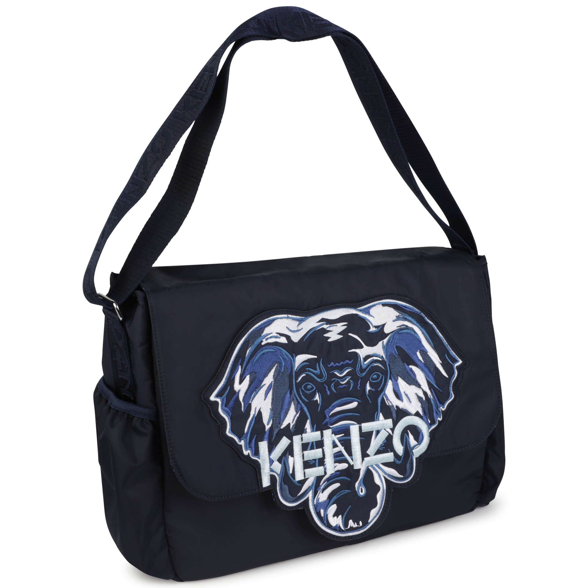 Kenzo Baby Elephant Logo Changing Bag Blue