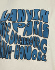 Lanvin Men's Carpeted Regular T-shirt Cream