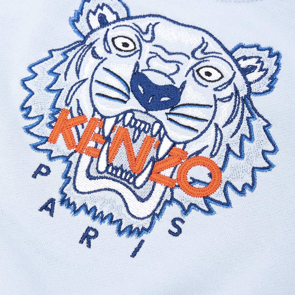 Kenzo Baby Boys Tiger motif Sweater Blue