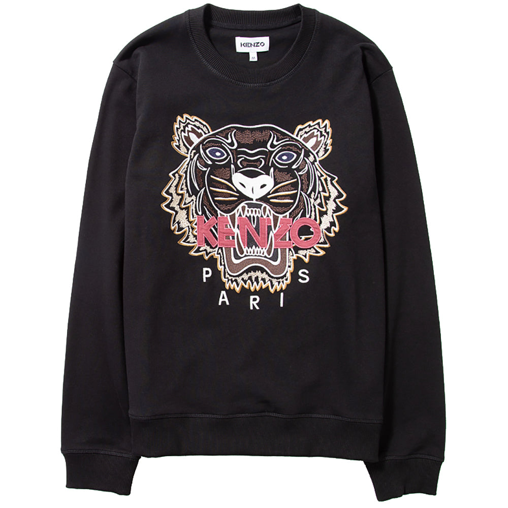 Kenzo Men&#39;s Tiger Sweatshirt Black