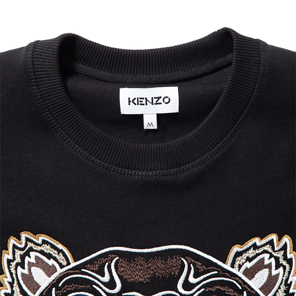 Kenzo Men&#39;s Tiger Sweatshirt Black