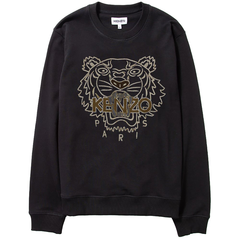 Kenzo embroidered deals tiger sweatshirt
