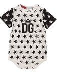Dolce & Gabbana Boys Three Pack Star Sets White/Black