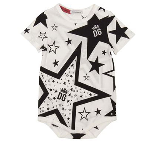 Dolce &amp; Gabbana Boys Three Pack Star Sets White/Black