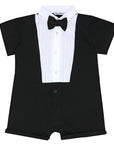 Dolce & Gabbana Baby Boys Tuxedo Playsuit Black