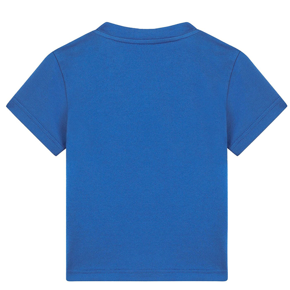 Dolce &amp; Gabbana Jersey T-shirt with embossed logo Blue