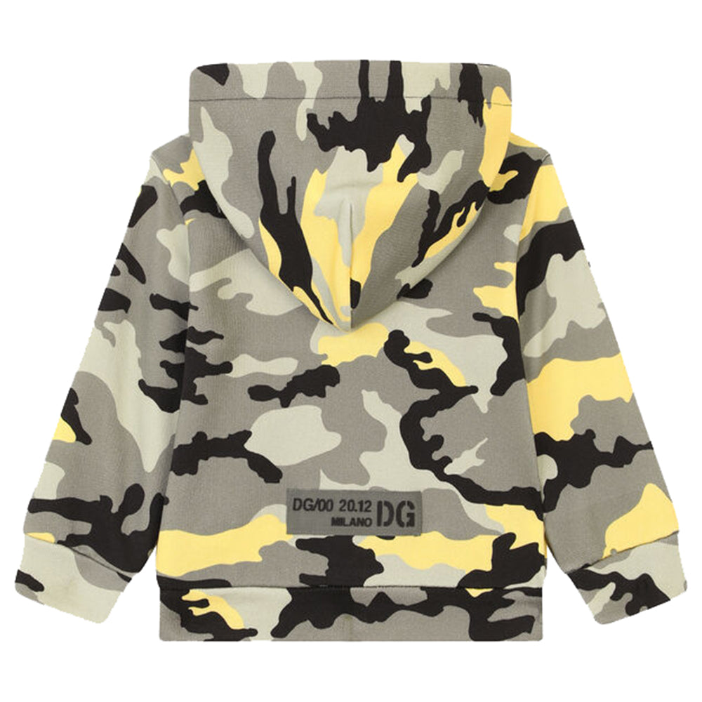 Dolce &amp; Gabbana Baby Camouflage Hoodie