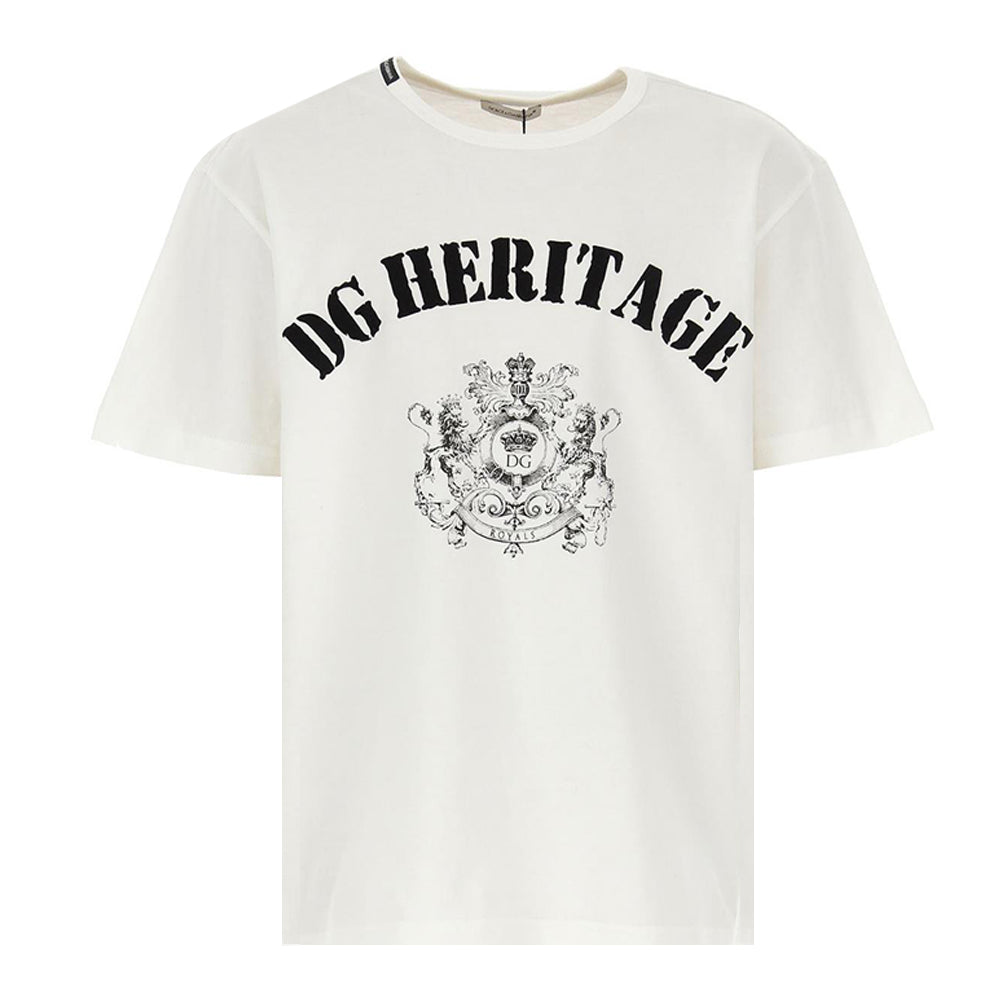 Dolce &amp; Gabbana Boys Heritage T-shirt White