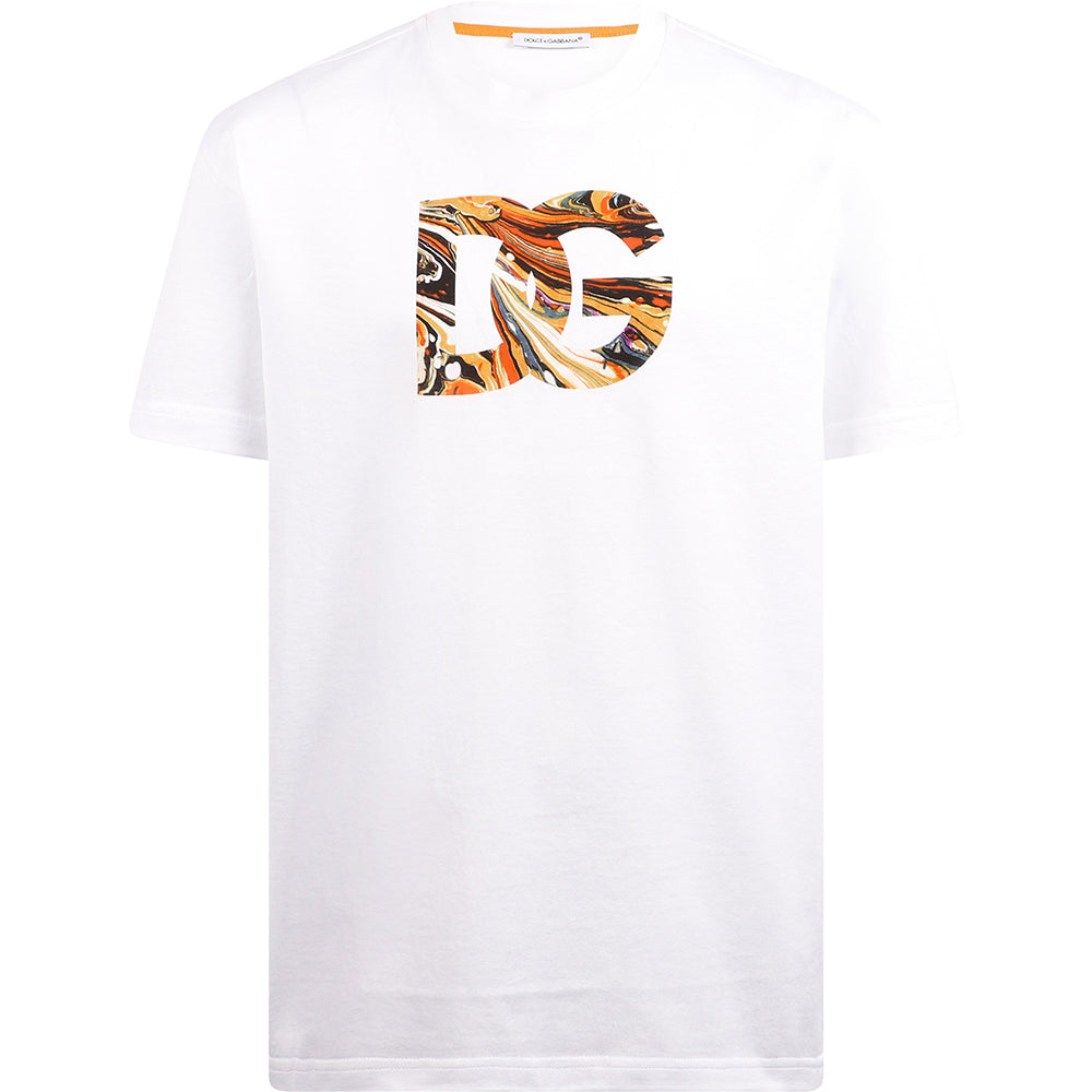 Dolce &amp; Gabbana Boys DG Logo T-shirt White