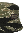 Dolce & Gabbana Boys Camouflage Logo Bucket Hat Khaki