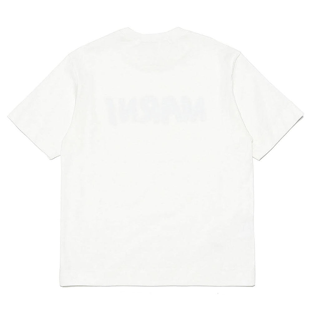 Marni Girls Logo Print T-shirt White