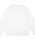 Marni Girls Sequin Logo Sweater White