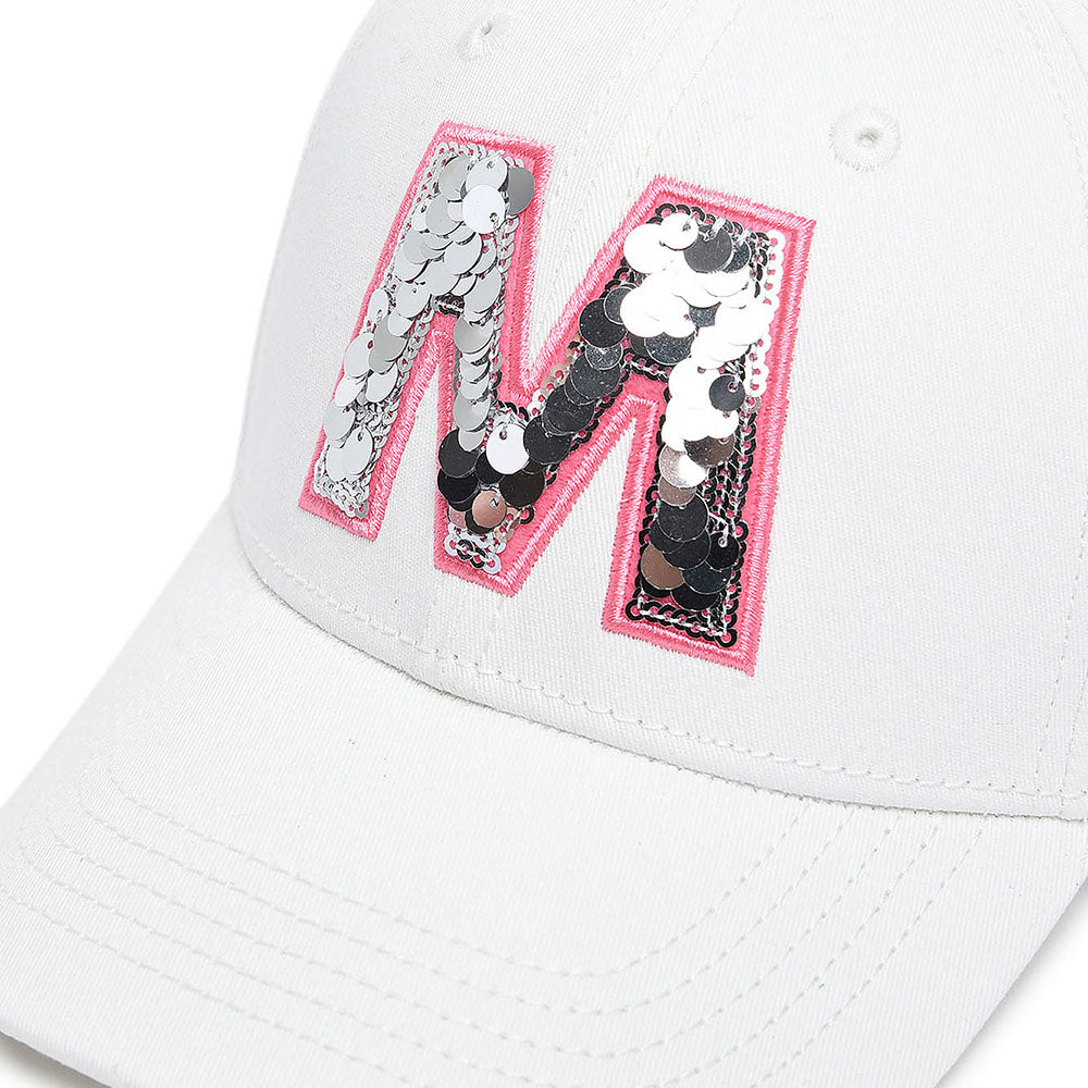 Marni Girls Logo Print Cap White