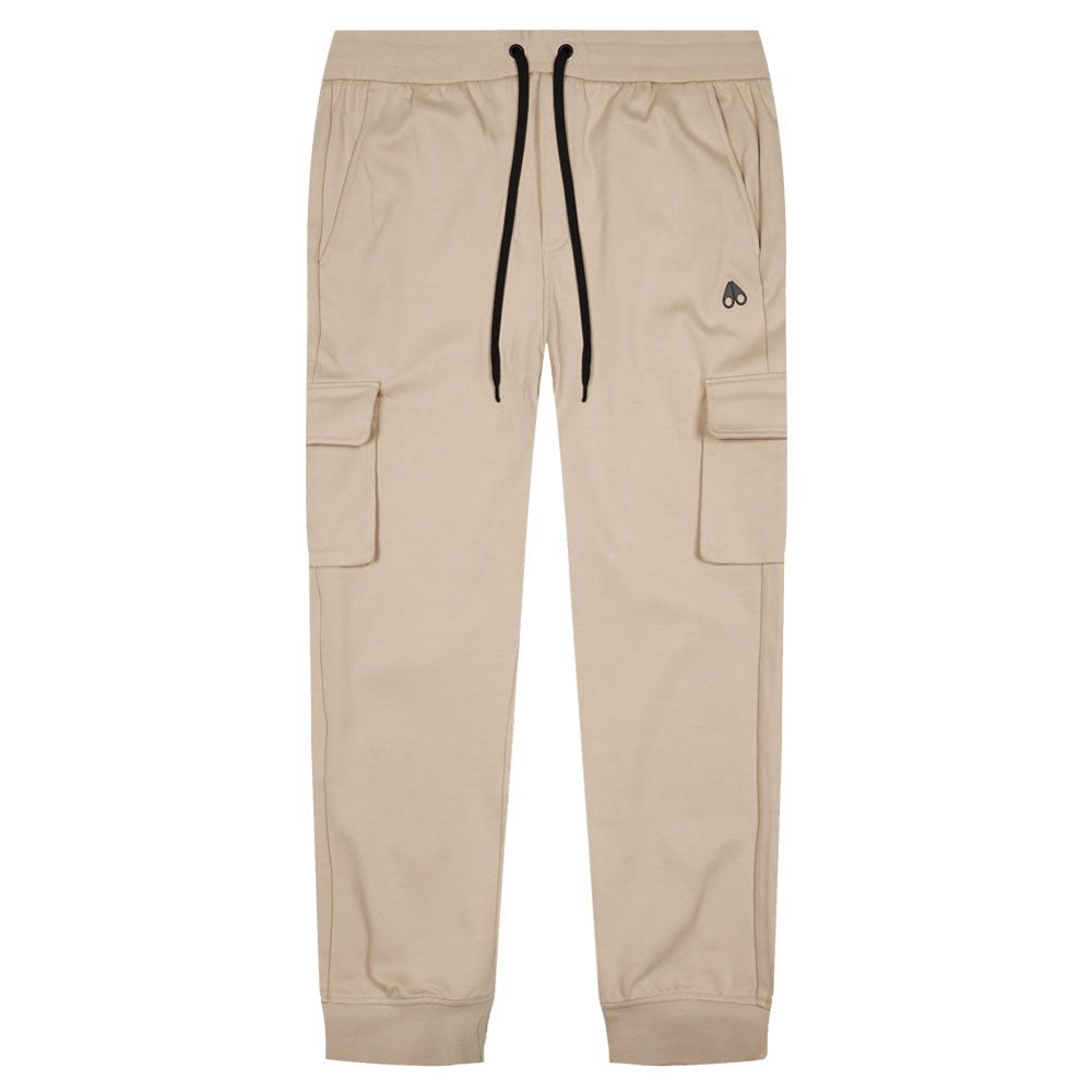 Moose Knuckles Mens Seaside Cargo Joggers Beige