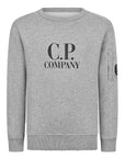 C.P. Company Boys Logo Sweatshirt Grey