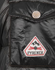 Pyrenex Girls Aviator Shiny Fur Jacket Black