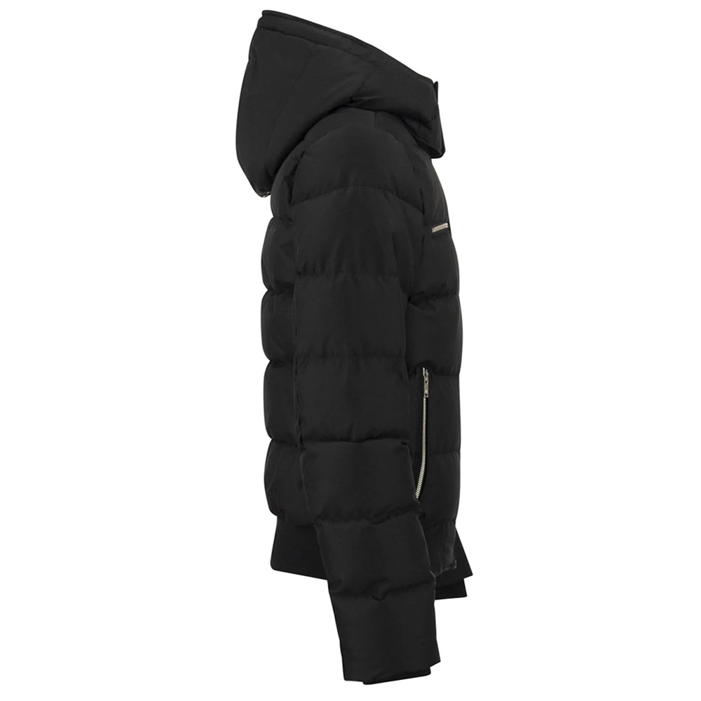 Moose Knuckles Mens Cloud  Bomber Jacket Black