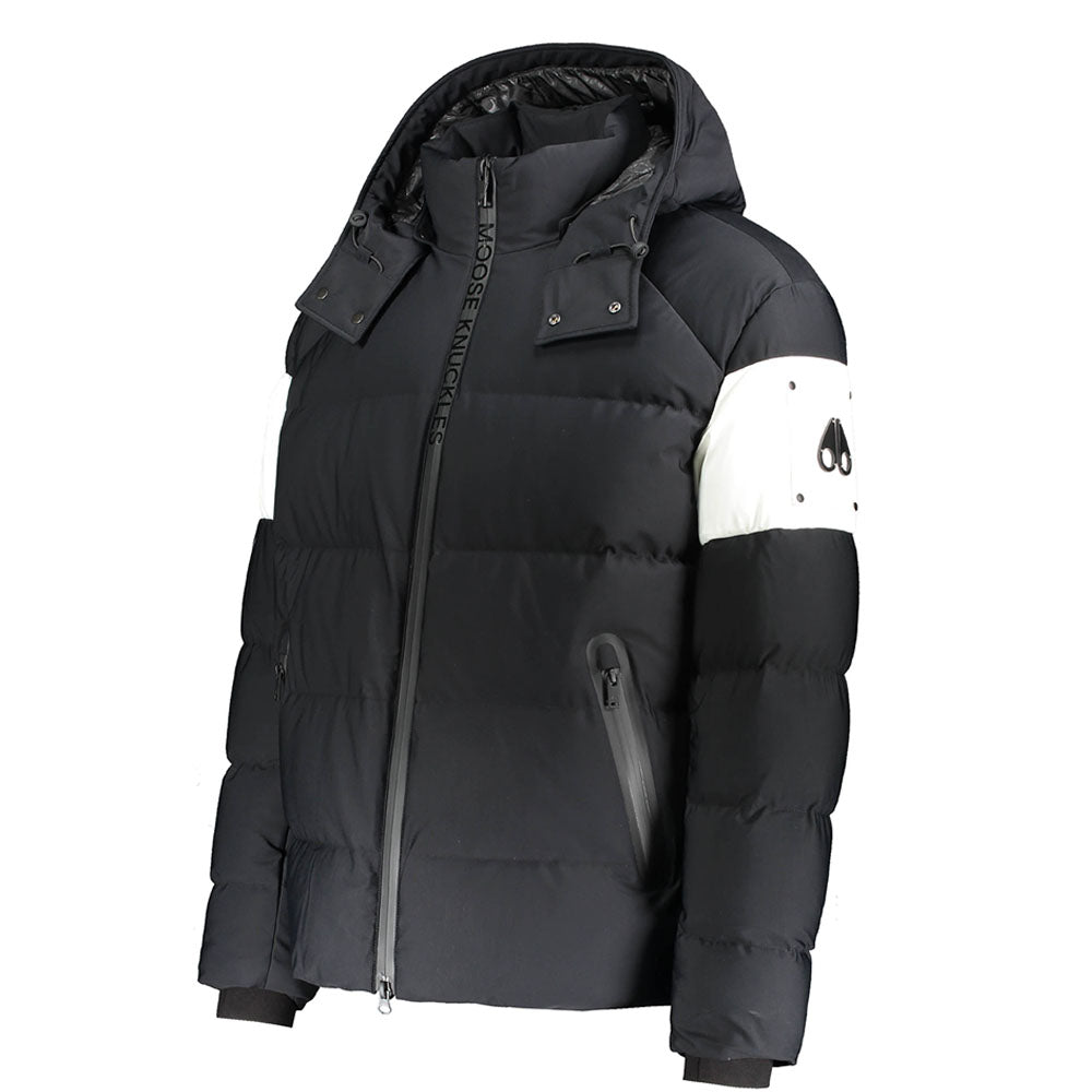 Moose Knuckles Mens Strivers Row Jacket Black