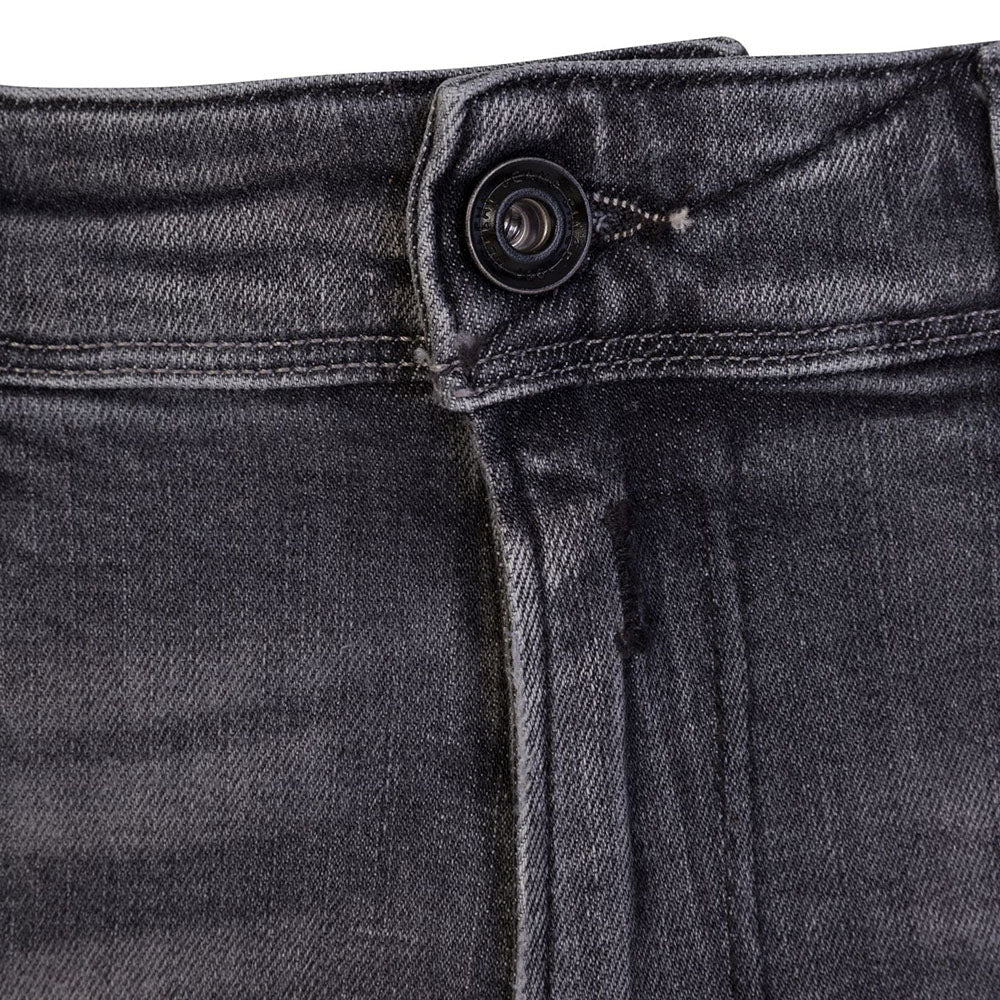 Replay Mens Broken And Repaired Ambass  Jeans Grey