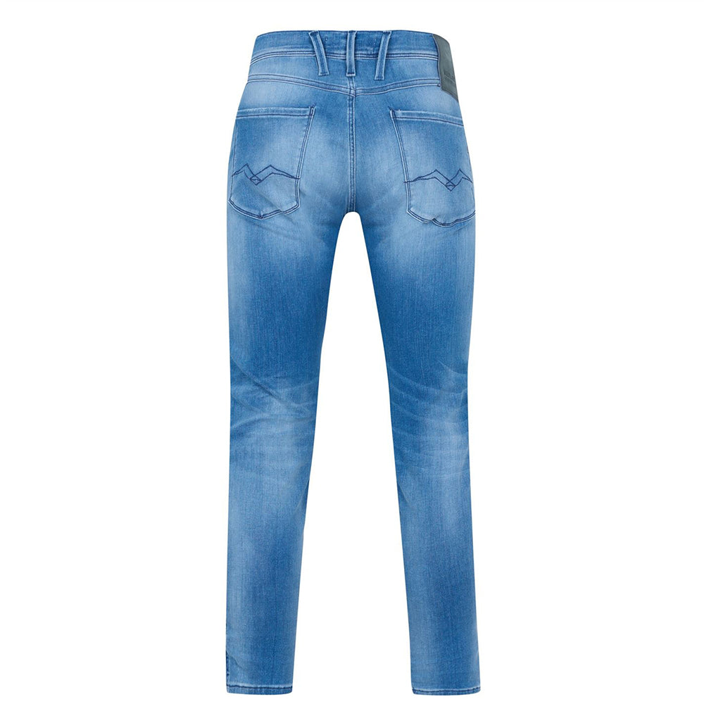 Replay Mens Hyperflex Jeans Blue