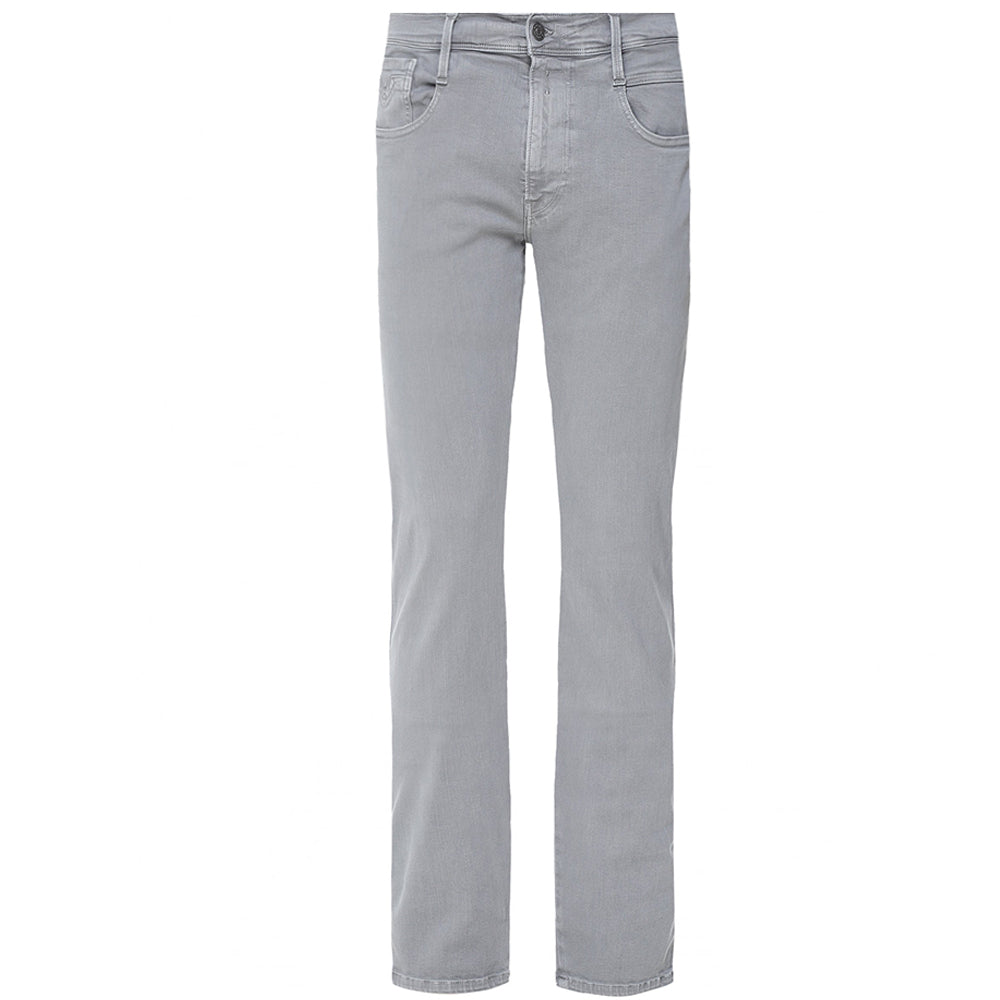 Replay Mens Hyperflex Jeans Grey