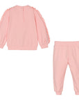 Moschino Baby Girls Bear Tracksuit Pink