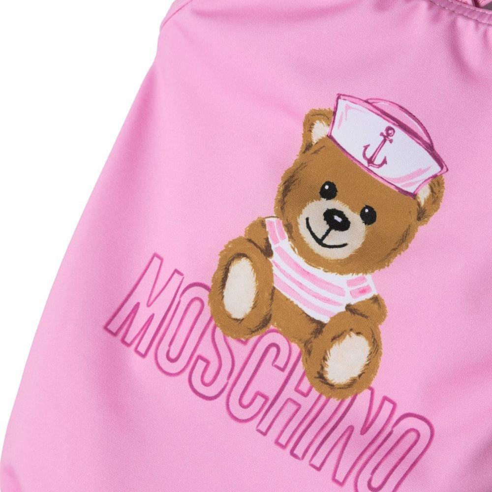 Moschino Baby Girls Swimsuit Pink