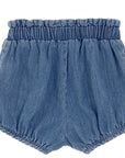 Moschino Baby Girls Denim Shorts Blue