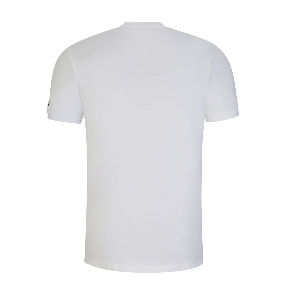 Dsquared2 Men&#39;s Cuff Logo T-Shirt White