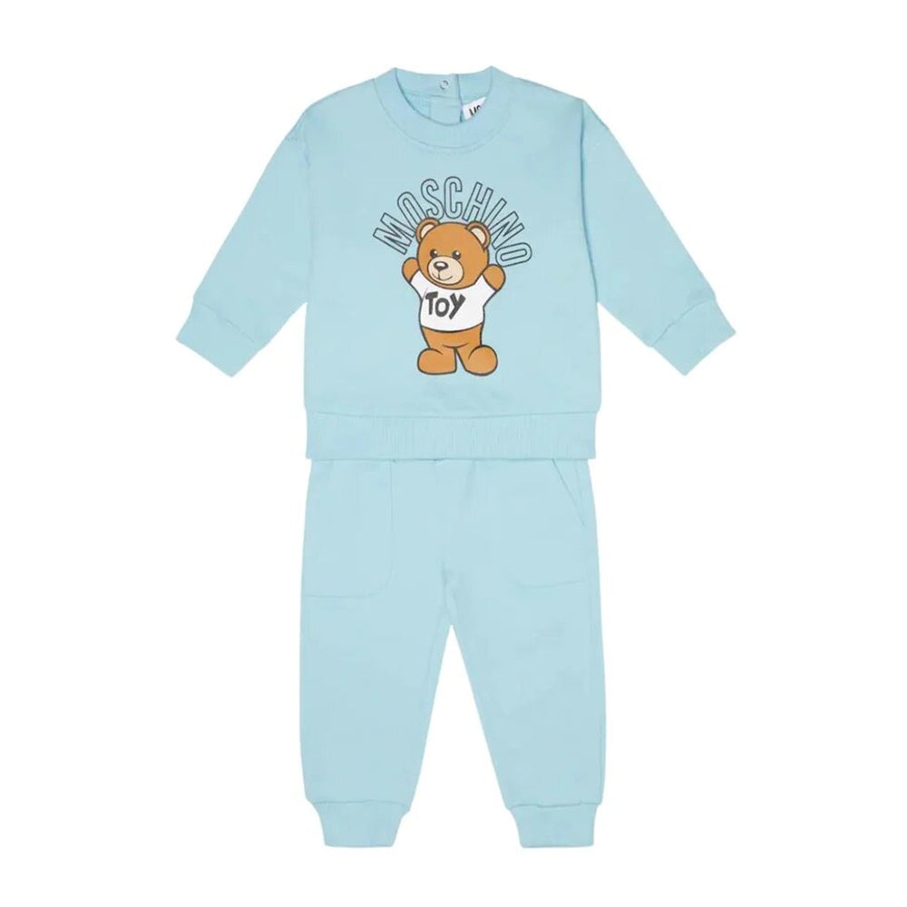 Moschino Baby Boys Teddy Bear Tracksuit Blue