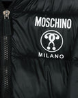Moschino Unisex Babys Tape Padded Jacket Black