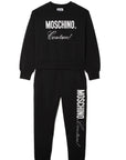 Moschino Girls Couture Logo Tracksuit Black