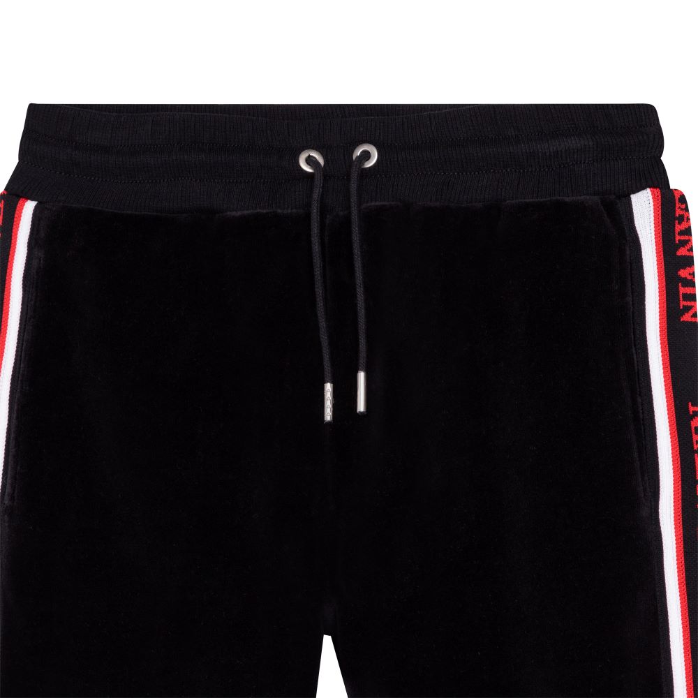 Lanvin Boys Trim Logo Jogging Bottoms Black