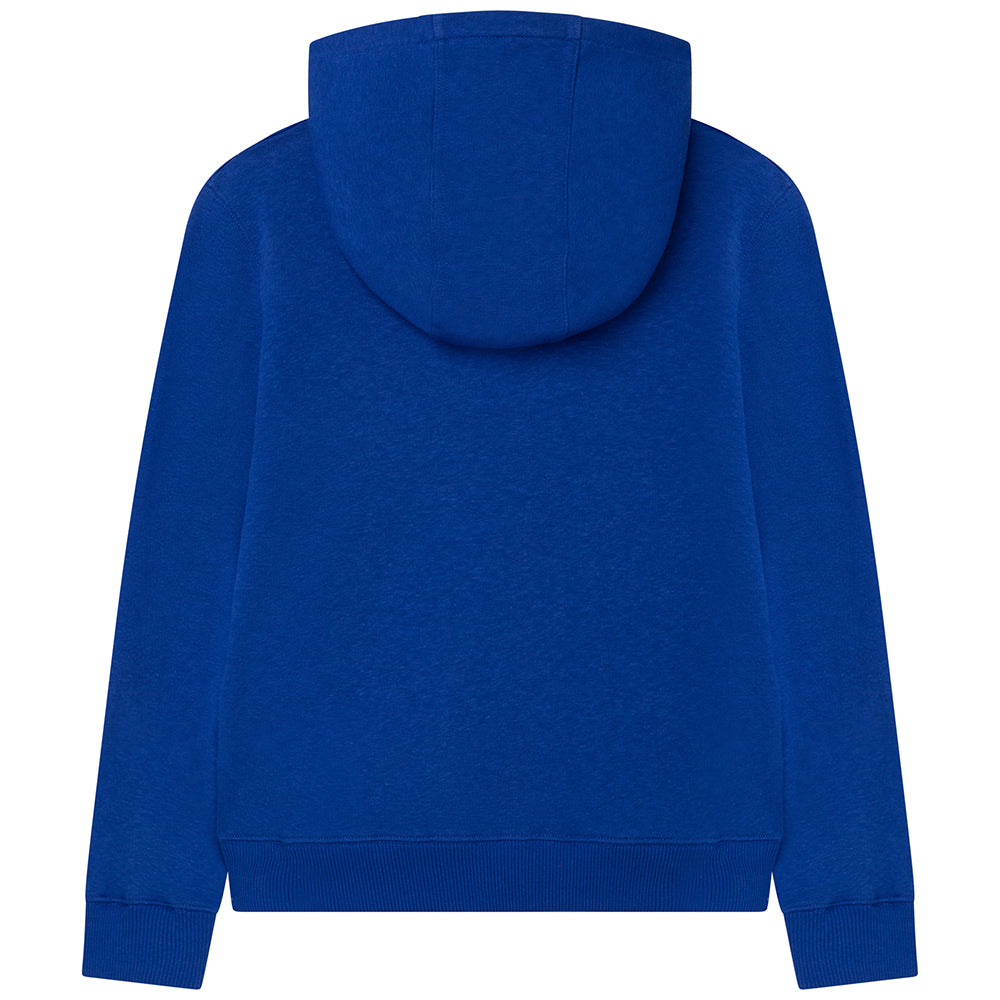 Lanvin Boys Logo Hoodie Blue