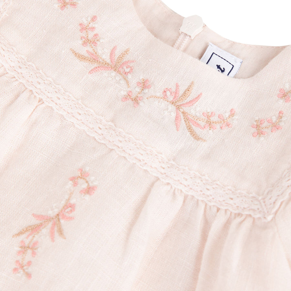 Tartine Et Chocolat Baby Girls Colin Maillard Dress Pink